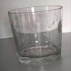 Vintage Princess House Heritage Crystal Ice Bucket Wine Cooler